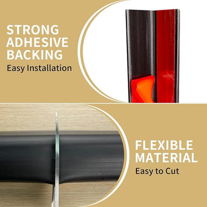 Tongmo Wall Corner Guard Edge Protector, Self-Adhesive Furniture Edge Strips - Image 5