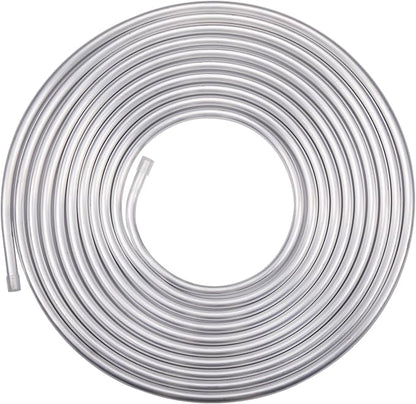1/4" OD Aluminum Hard Fuel Line Hardline Tube Tubing Coil 10 Feet Roll by Podavelle