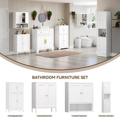 Metal Bathroom Storage Cabinet, Metal Storage Cabinet - Image 5
