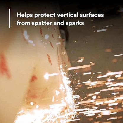 3M Welding and Spark Deflection Paper 05916, Flame Retardant, Adhesive Backing - Image 3