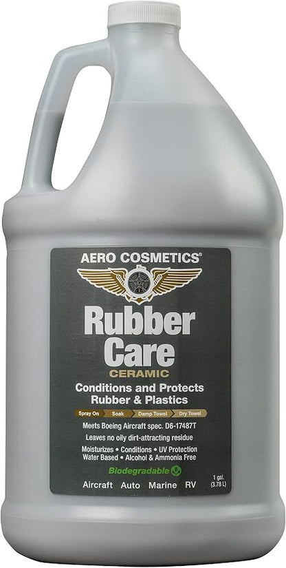 Ceramic Tire Dressing Protector, No Tire Shine, No Dirt or Brake Dust by AeroCosmetics