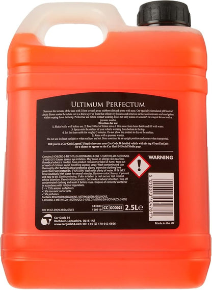 Car Gods Arctic Storm Super Thick Snow Foam Shampoo Orange Scent 85 Fl Oz - Image 2