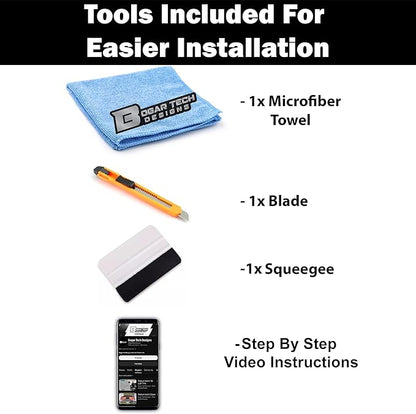 BOGAR TECH DESIGNS Full Headlight Head Light PPF Kit Compatible - Image 4