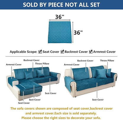 Eismodra Couch Cover, Sectional Couch Covers, Sofa Covers - Image 5