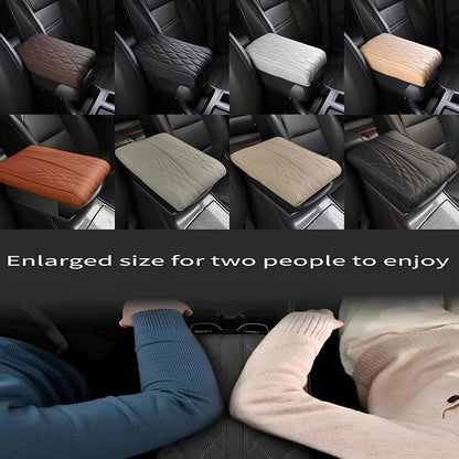 Leather Car Armrest Box Mat - Image 7