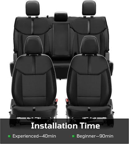 for Ford Maverick Custom Car Seat Covers Full Set, Full Coverage Design Car - Image 7