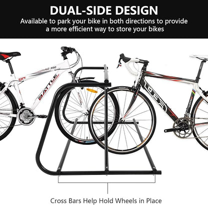 Commercial Bike Rack Garage Floor, Grid Bike Rack in Ground, 10-Bike Capacity - Image 5