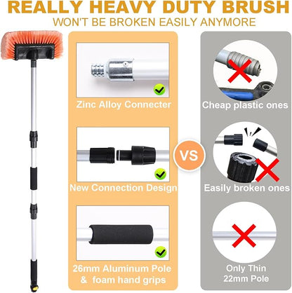 69 Inches Car Wash Brush with Long Handle - Image 4