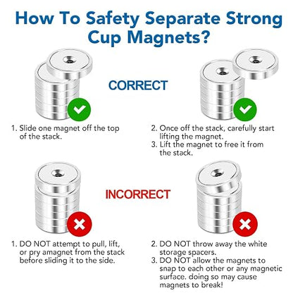 LOVIMAG Strong Rare Earth Magnets, 3 Sizes - Image 8