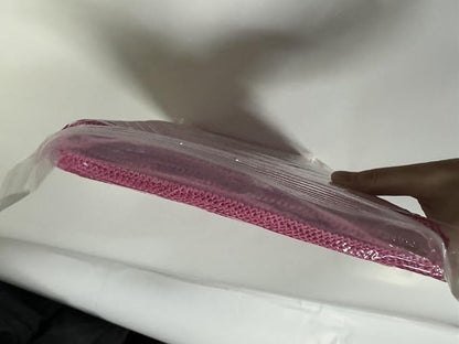 Pink Microfiber Cleaning Cloth 13"x13", Ultra Soft Absorbent Microfiber - Image 13