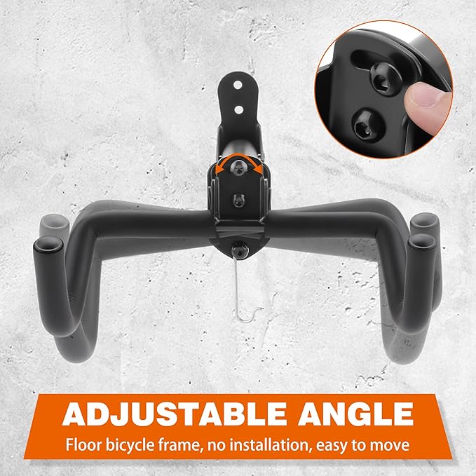 2PACK Bike Rack Garage Bike Wall Mount Bicycle Wall Hanger Bike Hook Bike - Image 5