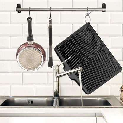 Silicone Dish Drying Mat, Stone Drying Mat - Image 3