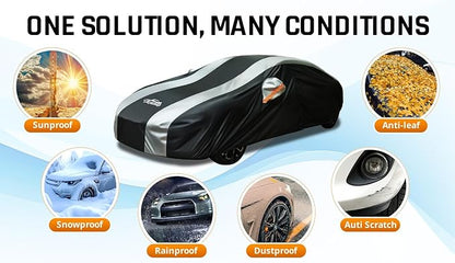 Large Car Covers Waterproof for All Weather Protection - Image 5