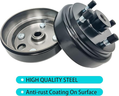 Golf Cart Brake Drum Assembly Kit - Image 5