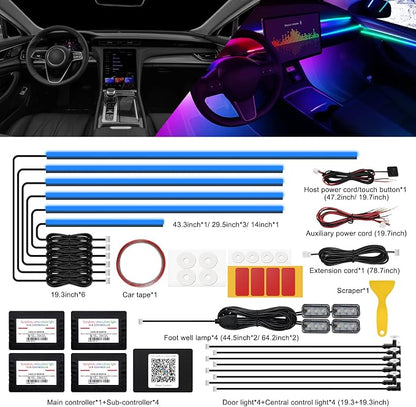 Acrylic Interior Car LED Strip Light - Image 2