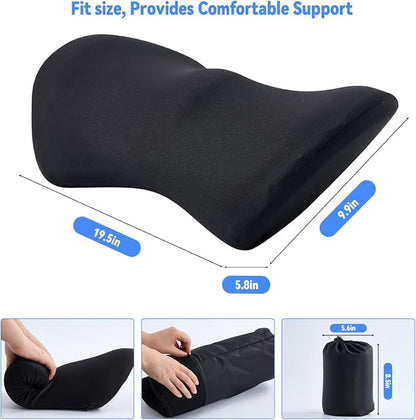 Lumbar Support Pillow for Office Chair and Car Seat, Lumbar Pillow - Image 7