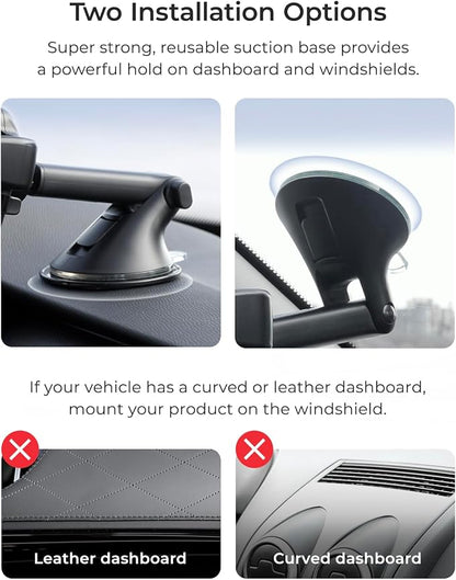 iOttie Easy One Touch Advanced Universal Car Mount Dashboard & Windshield - Image 6