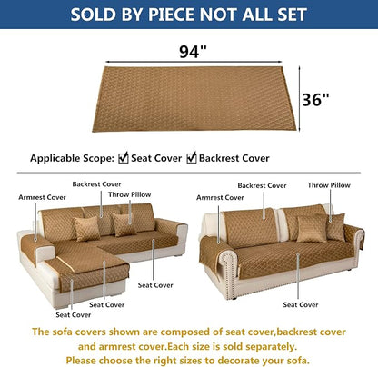 Eismodra Couch Cover, Sectional Couch Covers, Sofa Covers - Image 5
