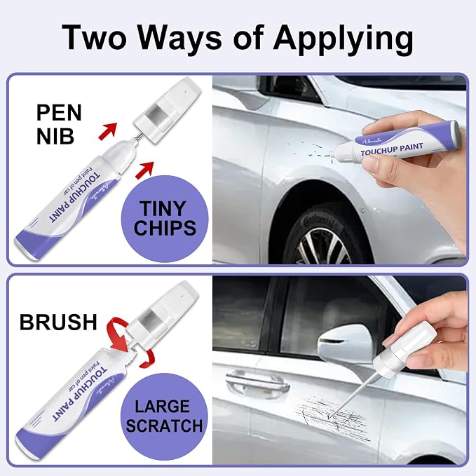Touch Up Paint for Mercedes Benz Obsidian Black-Exact Match–Chips and Nicks - Image 2