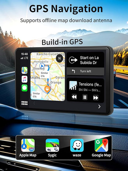 Android Carplay Screen for Car, 7 Inch - Image 5