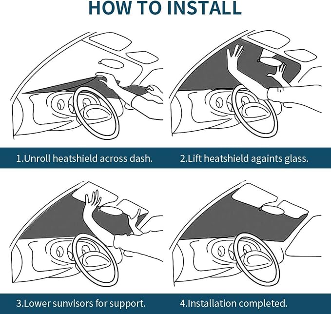 Tropical Leaves Car Windshield Sunshade Front Window Sun Visor Protector - Image 8