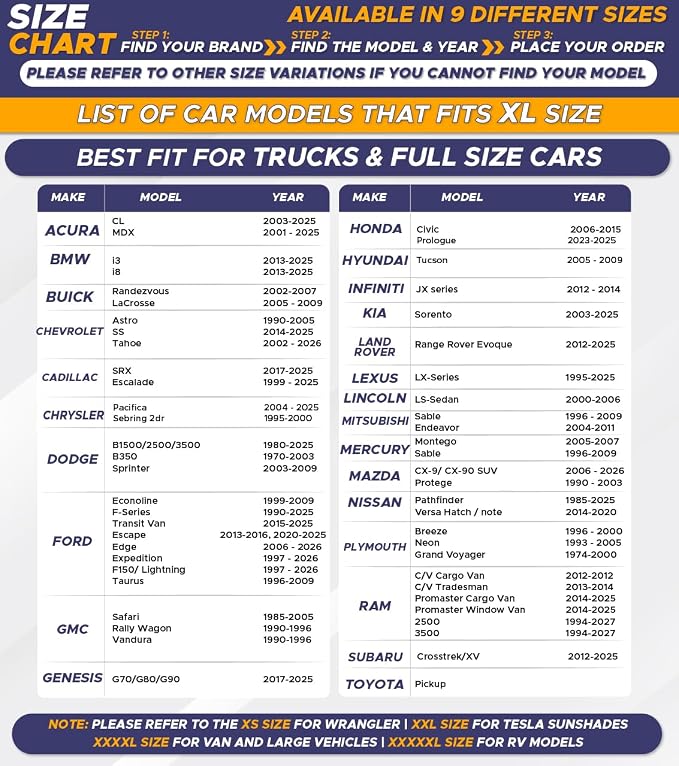 EcoNour Truck Windshield Sun Shade - Image 3