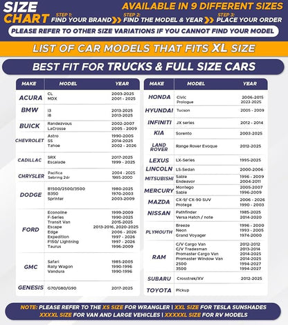 EcoNour Truck Windshield Sun Shade - Image 3