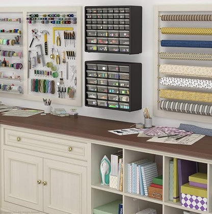 Akro-Mils 24-Drawer Plastic Drawer Storage Cabinet - Image 11