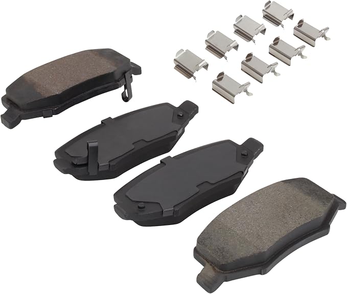 Premium Ceramic Rear Brake Pads Compatible - Image 2