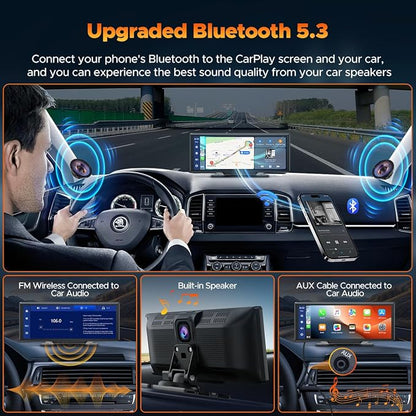 Volam Wireless Carplay Screen for Car - Image 5