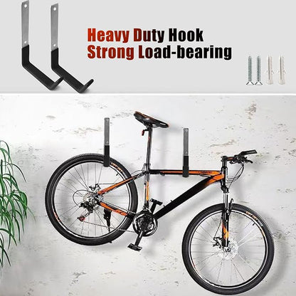 Heavy Duty Steel Hooks, Garage Storage Utility Hooks, Heavy Duty Tool Organizer - Image 6