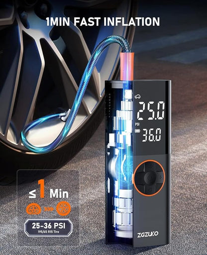 Tire Inflator Portable Air Compressor - Image 2