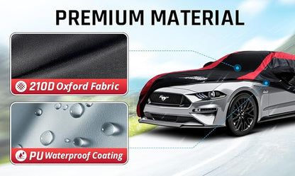 Mustang Car Cover Waterproof All Weather - Image 3