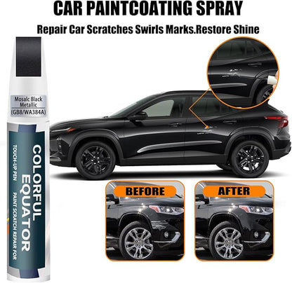 Mosaic Black Metallic Touch Up Paint Compatible - Image 3
