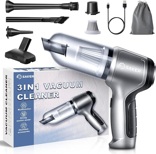 Saker Handheld Vacuum Cleaner Car by Saker