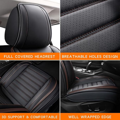 Car Seat Covers Full Set, 5 Seats Front Seat Cover and Back Seat Covers - Image 6