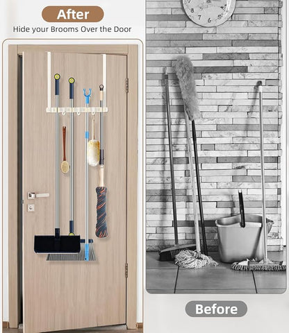 Broom Holder Over The Door - Image 2