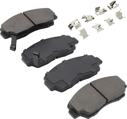 Premium Semi-Metallic Front Brake Pads Replacement - Image 2
