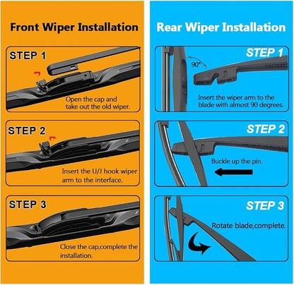 AUTOBOO 26"+17" Windshield Wipers - Image 6