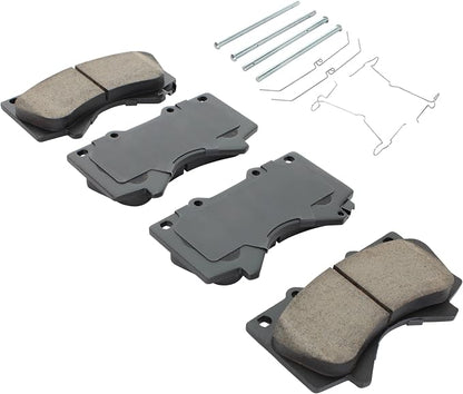 Premium Ceramic Front Brake Pads Compatible - Image 2