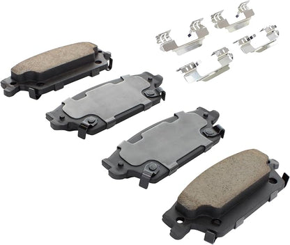Premium Ceramic Rear Brake Pads Compatible - Image 2