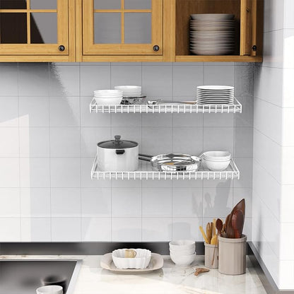 WALMANN 2 Pack Garage Wall Shelf, 23.5" x 12" Wall Mounted Storage Shelves - Image 5