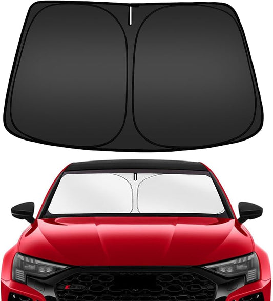 ARISMOTOR Windshield Sun Shade for Audi A3 2022-2025, Custom Fit Foldable Front by ARISMOTOR