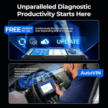 TOPDON Upgraded AD600S OBD2 Scanner, Diagnostic Tool, ABS SRS Transmission - Image 6