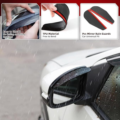 in Channel Window Visors Rain Guards Fit - Image 6