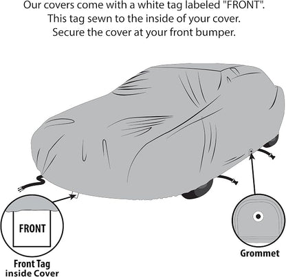 USCarCover 5 Layer All Weather Protection, Breathable Car Cover - Image 6