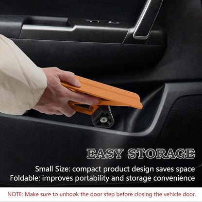 COWVIE Foldable Car Door Step Stand Pedal - Image 6