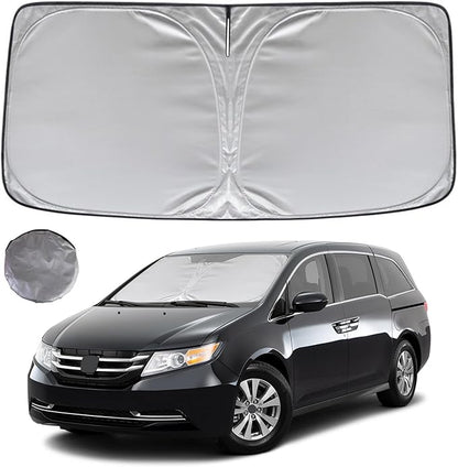 KAYZT Windshield Sun Shade for 2011-2017 Honda Odyssey Mini Van Foldable by KAYZT