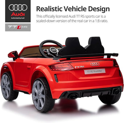 Electric Car for Kids, Licensed Audi 6V Kids Ride on Car Toy for Toddlers - Image 5