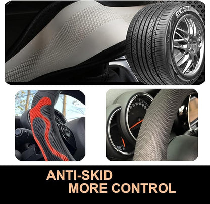 PINCTROT XL Size 17.5-18 Inch Comfy Grip Steering Wheel Cover - Image 5
